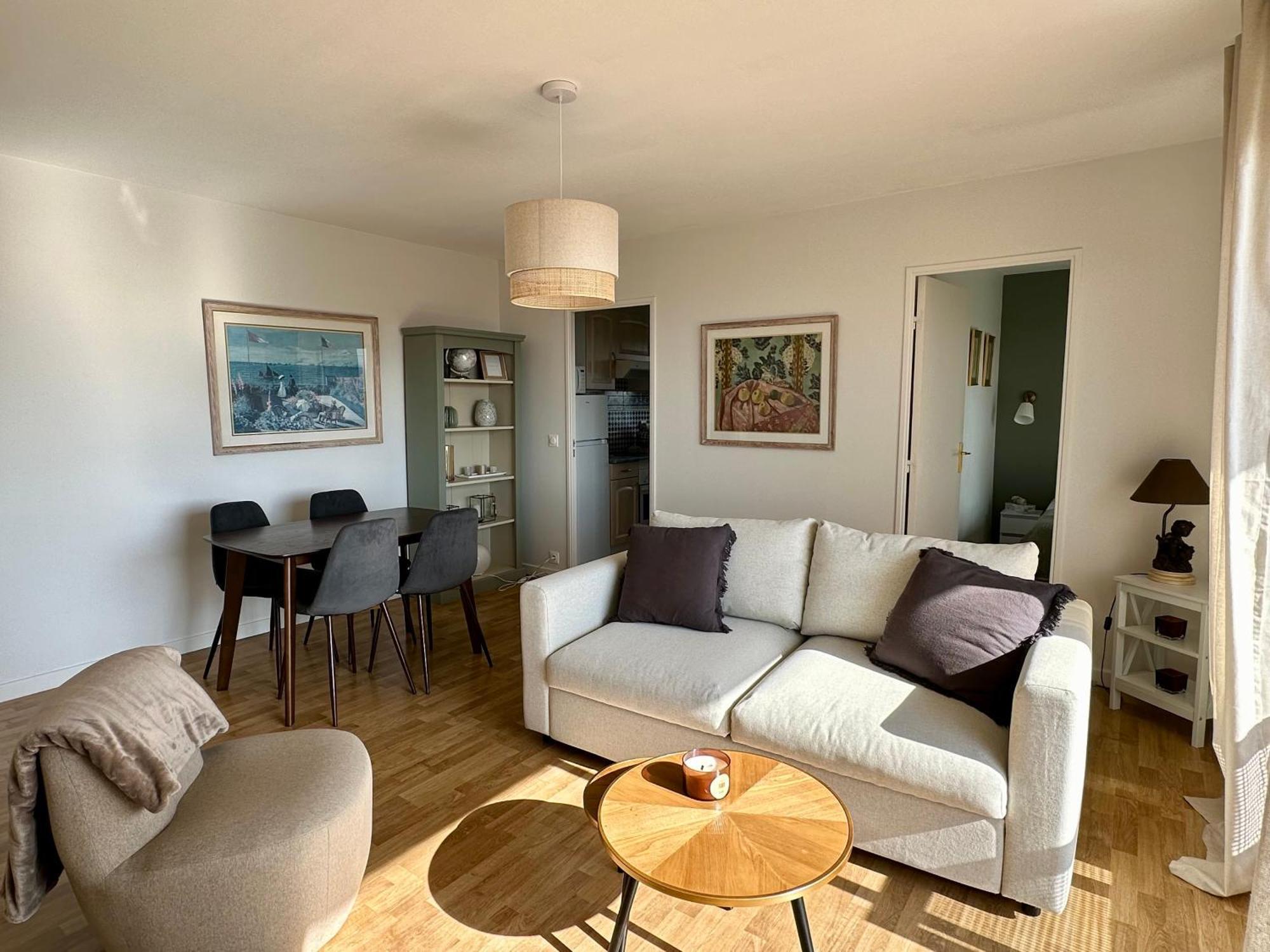 Appartement Terrasse Vue Mer/Campagne Blonville-sur-Mer Zewnętrze zdjęcie
